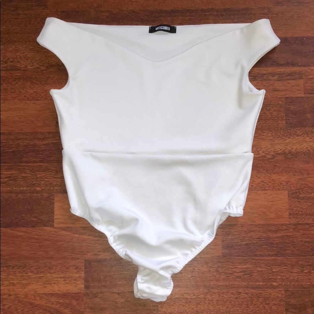 Missguided off the Shoulder Bodysuit